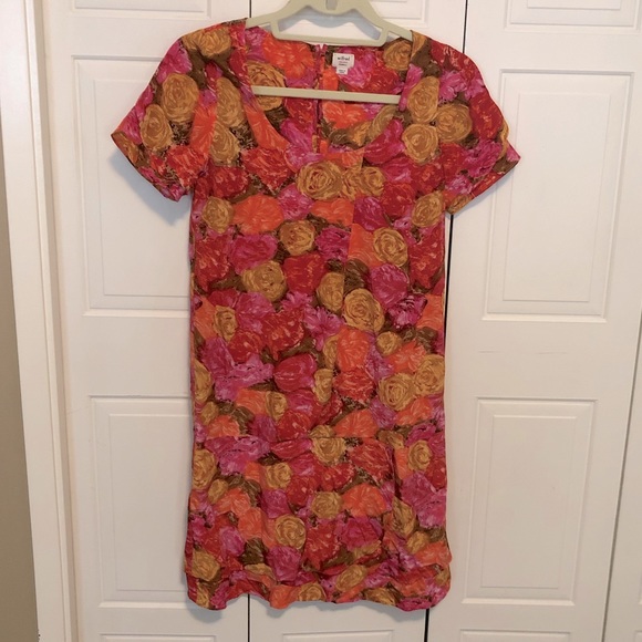 Wilfred Silk Watercolour Floral Dress - Picture 1 of 8